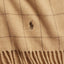 Ralph Lauren - Windowpane Wool Blend Scarf Reversible - Camel & Teak