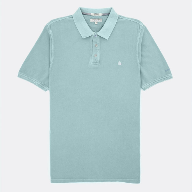 Colours & Sons - Cotton Polo - Washed Fern 
