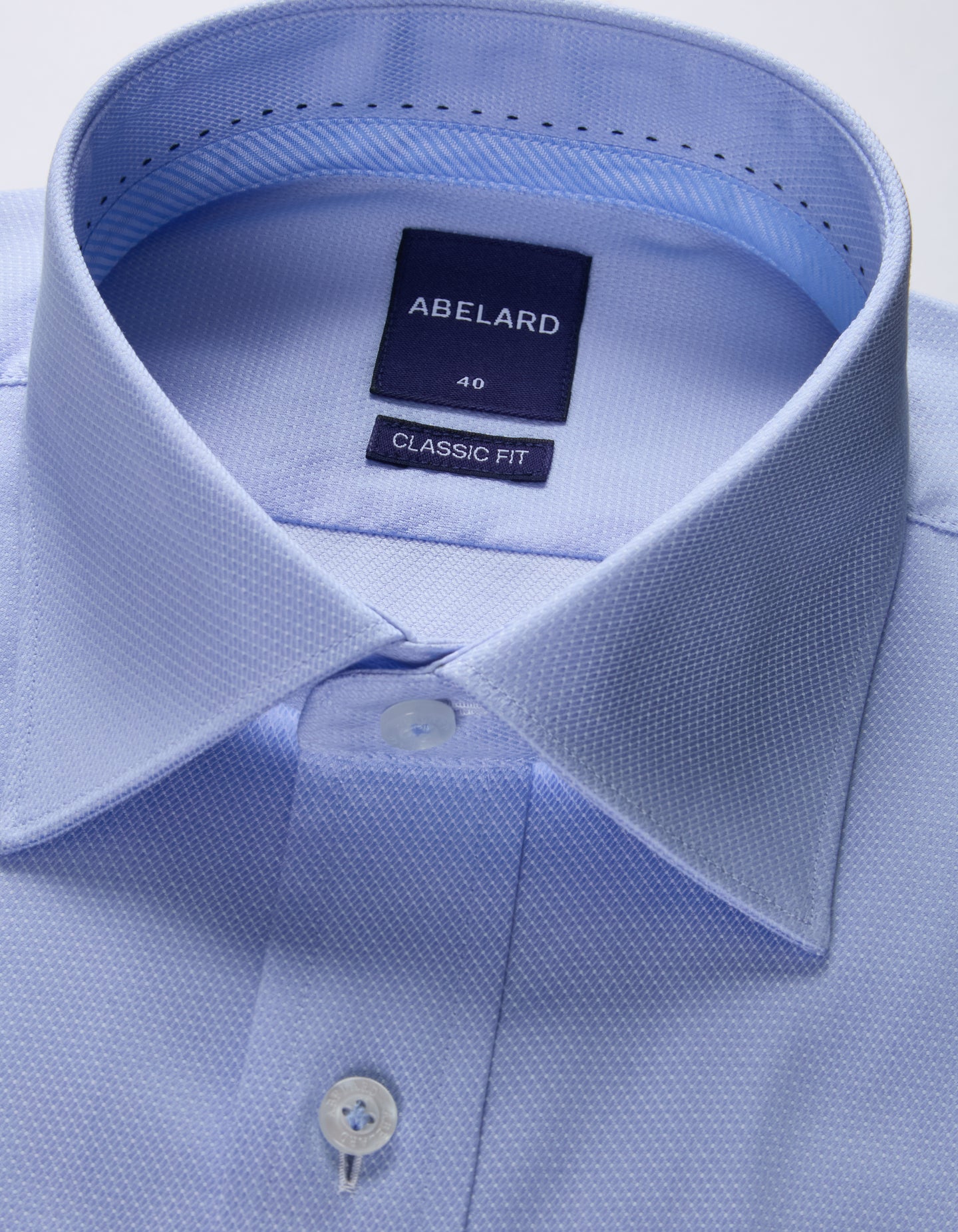 Abelard - Long Sleeve Business Shirt - Sky Blue
