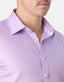 Abelard - Long Sleeve Business Shirt - Herringbone - Lilac