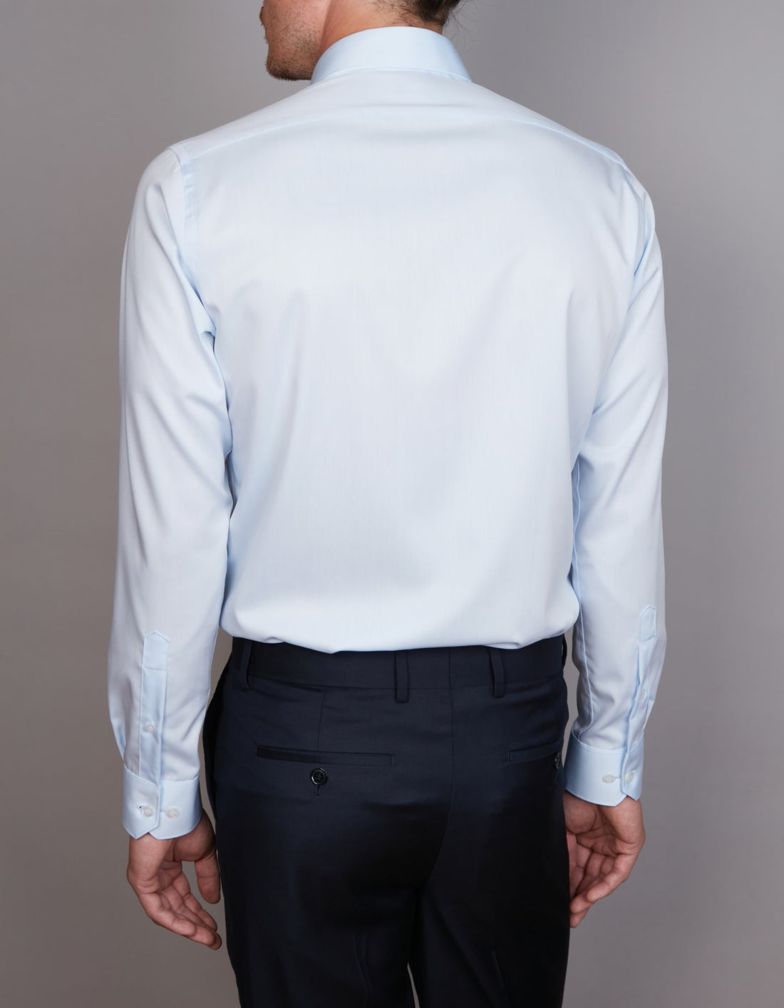 Abelard - Long Sleeve Business Shirt - Non-Iron - Sky Blue