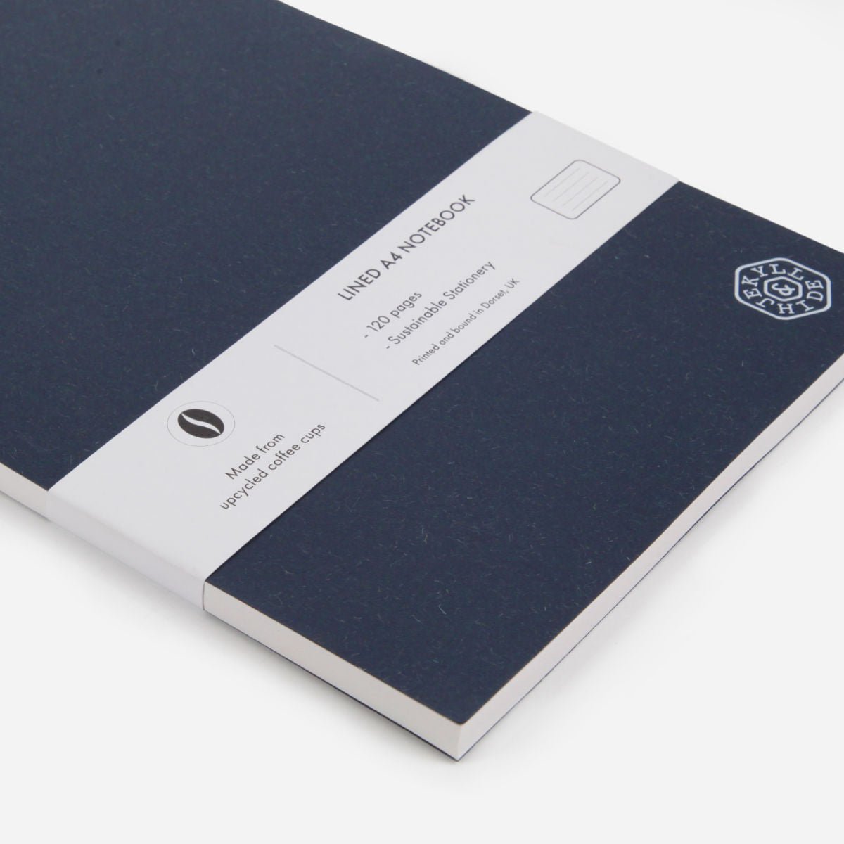 Jekyll and Hide - A4 Notebook 120 Pages - Hazel | Cotton | Navy