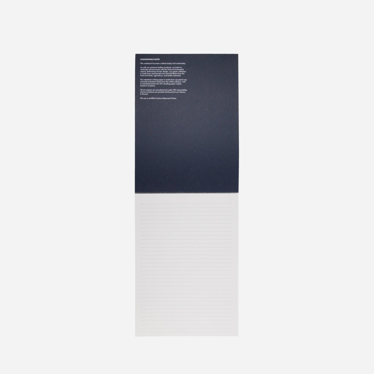 Jekyll and Hide - A4 Notebook 120 Pages - Hazel | Cotton | Navy