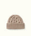 R.M.Williams - Highland Cable Beanie - Mushroom