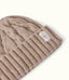 R.M.Williams - Highland Cable Beanie - Mushroom
