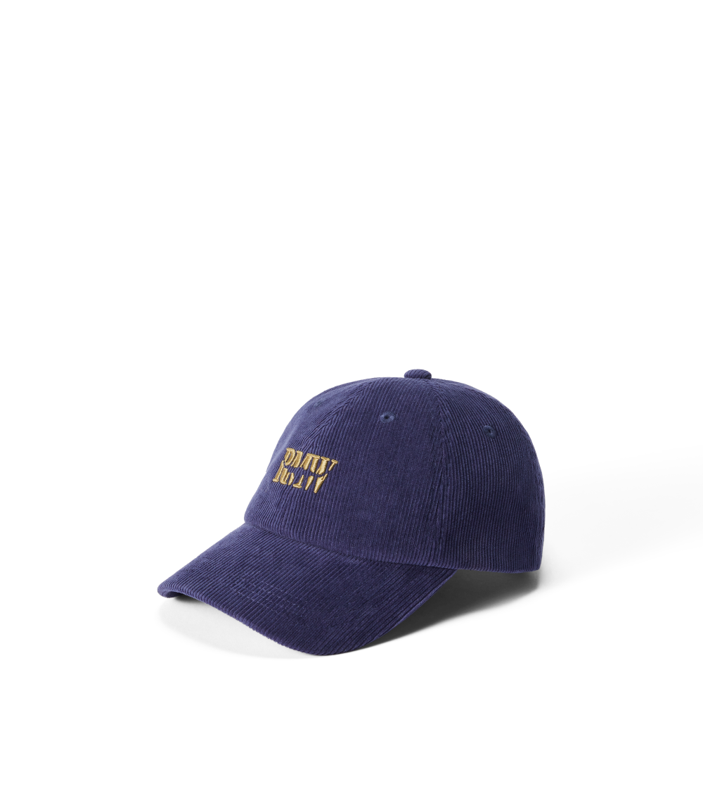 R.M.Williams - Branded Corduroy Cap - French Navy