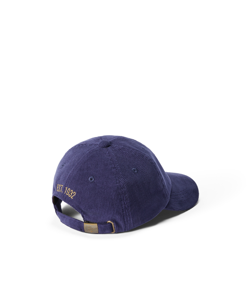 R.M.Williams - Branded Corduroy Cap - French Navy