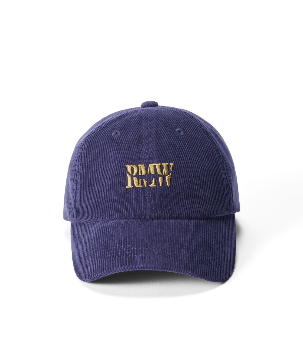 R.M.Williams - Branded Corduroy Cap - French Navy