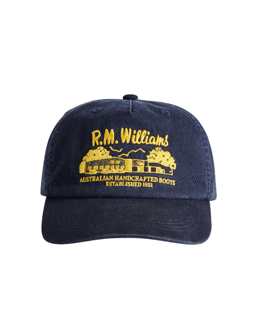 R.M.Williams - Workshop Twill Cap - Navy