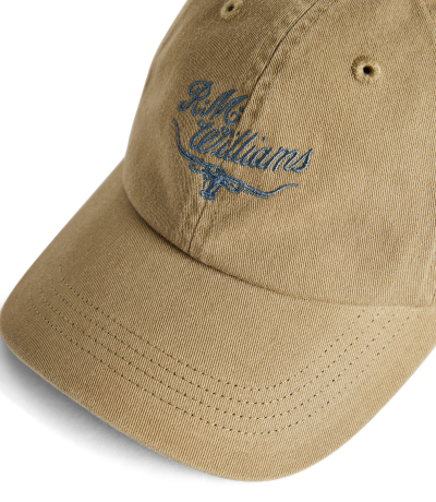 R.M.Williams -  Script Longhorn Cap - Mud
