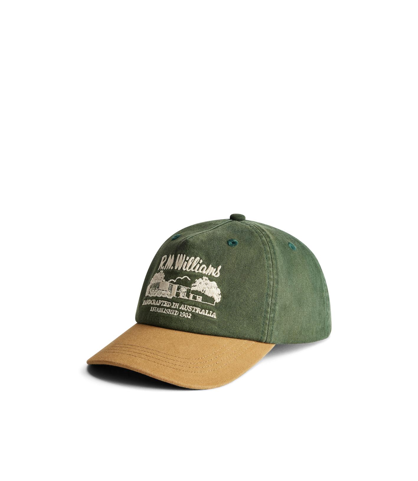 R.M.Williams - Workshop Twill Cap - Pine