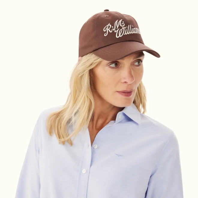 RMW Script Cap - Chocolate