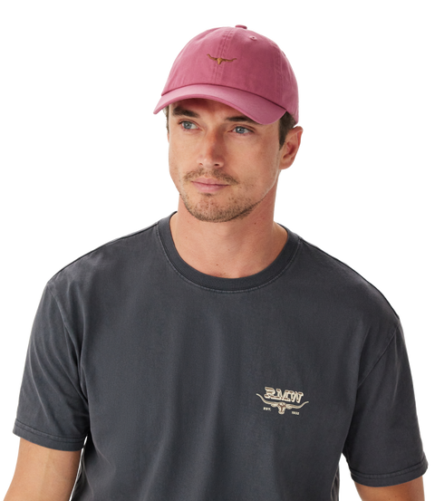 R.M.Williams - Mini Longhorn Twill Cap - Fuschia