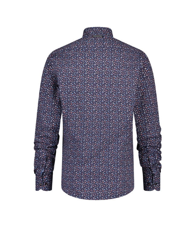 A Fish Named Fred - Bubble Structure Shirt - Navy