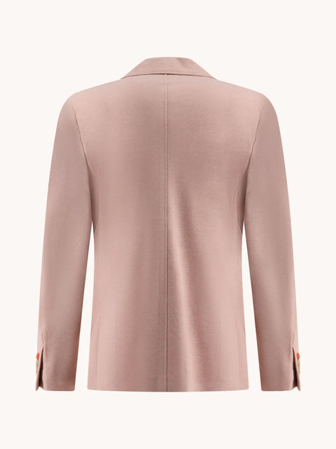 A Fish Named Fred - Blazer Mélange Piqué Sports Coat - Rust
