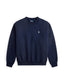 Polo Ralph Lauren - Oversized Back Logo Fleece Crew Neck - Newport Navy