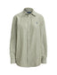 Polo Ralph Lauren - Classic Fit Cotton-Linen Shirt - Striped - Olive/White