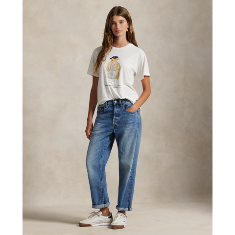 Polo Ralph Lauren - Polo Bear Cotton Jersey T-Shirt - White