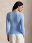 Polo Ralph Lauren - Cable-Knit Cotton Crewneck Jumper - Baby Blue