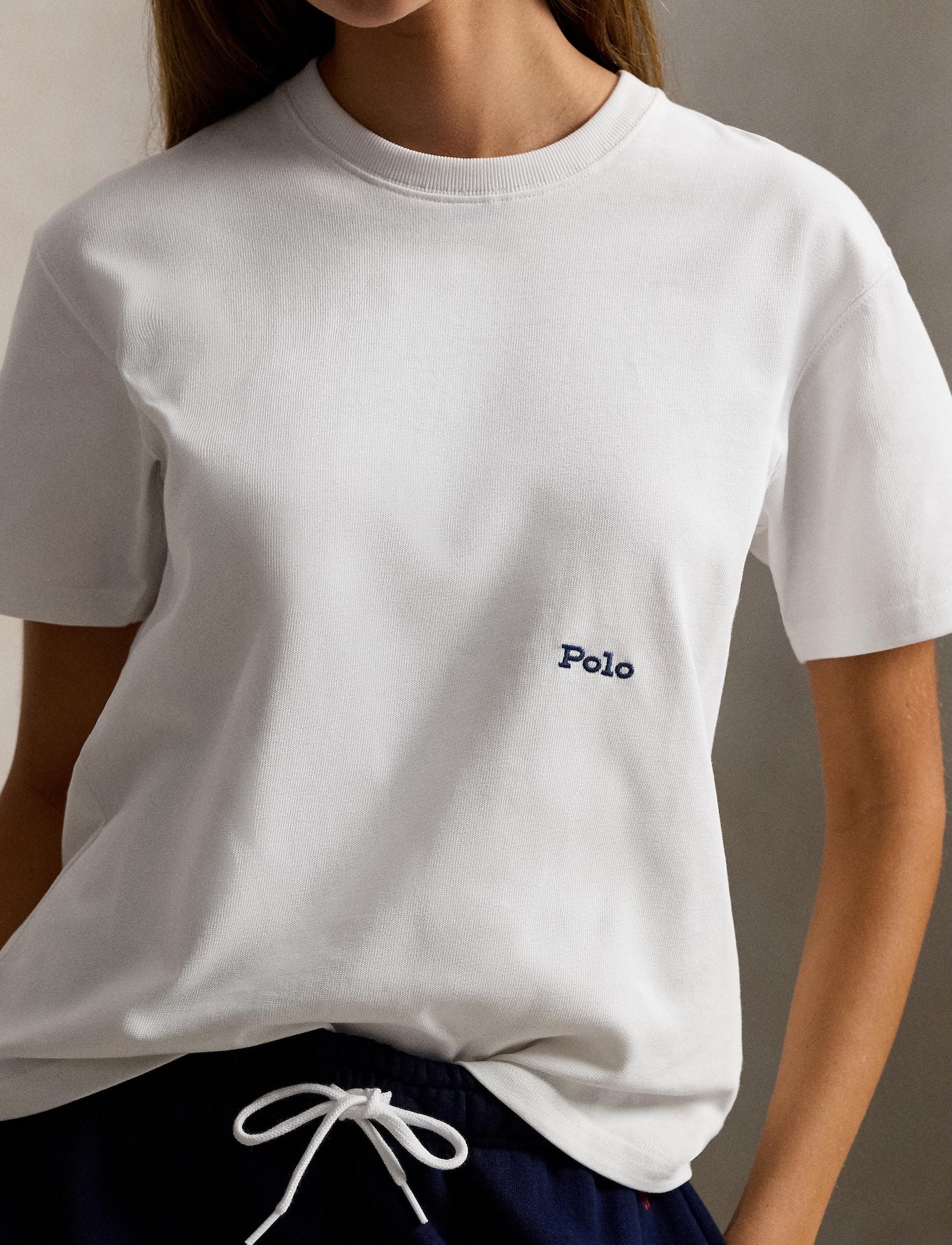 Polo Ralph Lauren -  Big Pony Cotton Crewneck T-shirt - White