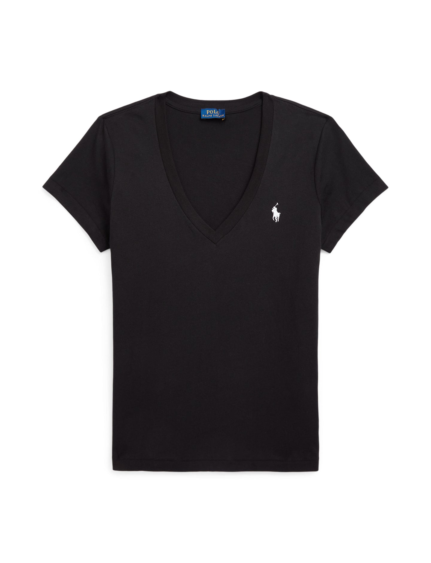 Polo Ralph Lauren - Cotton Jersey V-Neck T-Shirt - Black