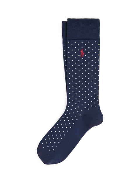 Polo Ralph Lauren - Merino Wool Dot Sock - Navy