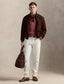 Polo Ralph Lauren - Cotton Cable Knit Crewneck Jumper - Prune Juice