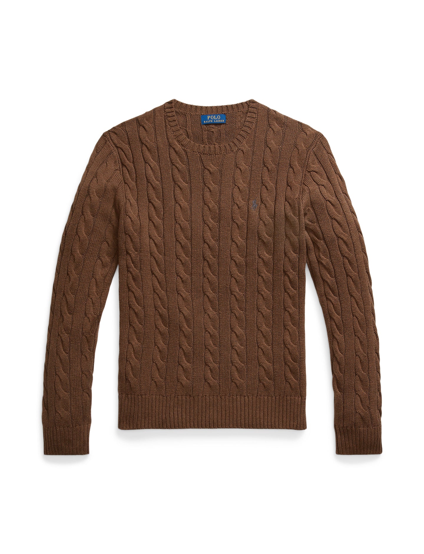 Polo Ralph Lauren - Cotton Cable Knit Jumper - Coffee Brown