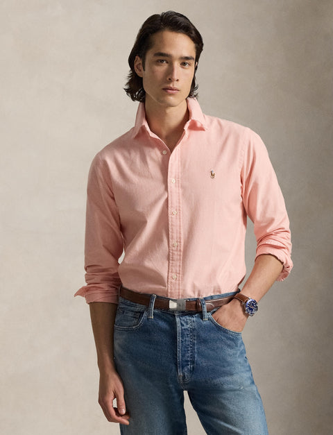 Polo Ralph Lauren - The Iconic Classic Fit Oxford Shirt - Peach