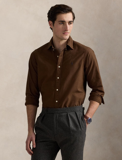 Polo Ralph Lauren - Oxford Shirt - Chocolate Mousse