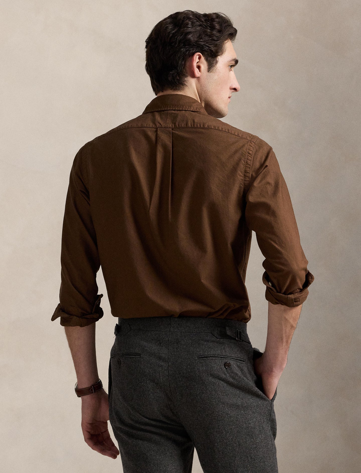 Polo Ralph Lauren - Oxford Shirt - Chocolate Mousse