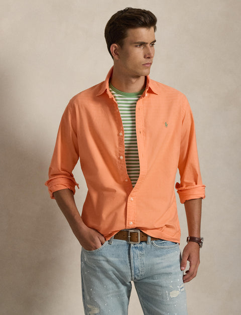 Polo Ralph Lauren - Oxford Shirt - Custom Fit - Pompano Orange