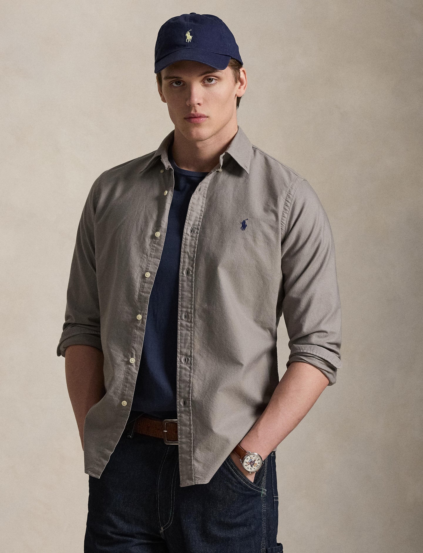 Polo Ralph Lauren - Oxford Shirt - Grey