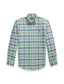 Polo Ralph Lauren - Custom Fit Tattersall Oxford Shirt - Multi Green/Pink