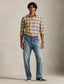 Polo Ralph Lauren -  Custom Fit Tattersall Oxford Shirt - Multi Yellow/Pink