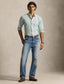 Polo Ralph Lauren - Custom Fit Striped Oxford Shirt - Multi - Green/Purple