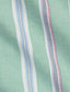 Polo Ralph Lauren - Custom Fit Striped Oxford Shirt - Multi - Green/Purple