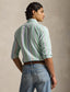 Polo Ralph Lauren - Custom Fit Striped Oxford Shirt - Multi - Green/Purple