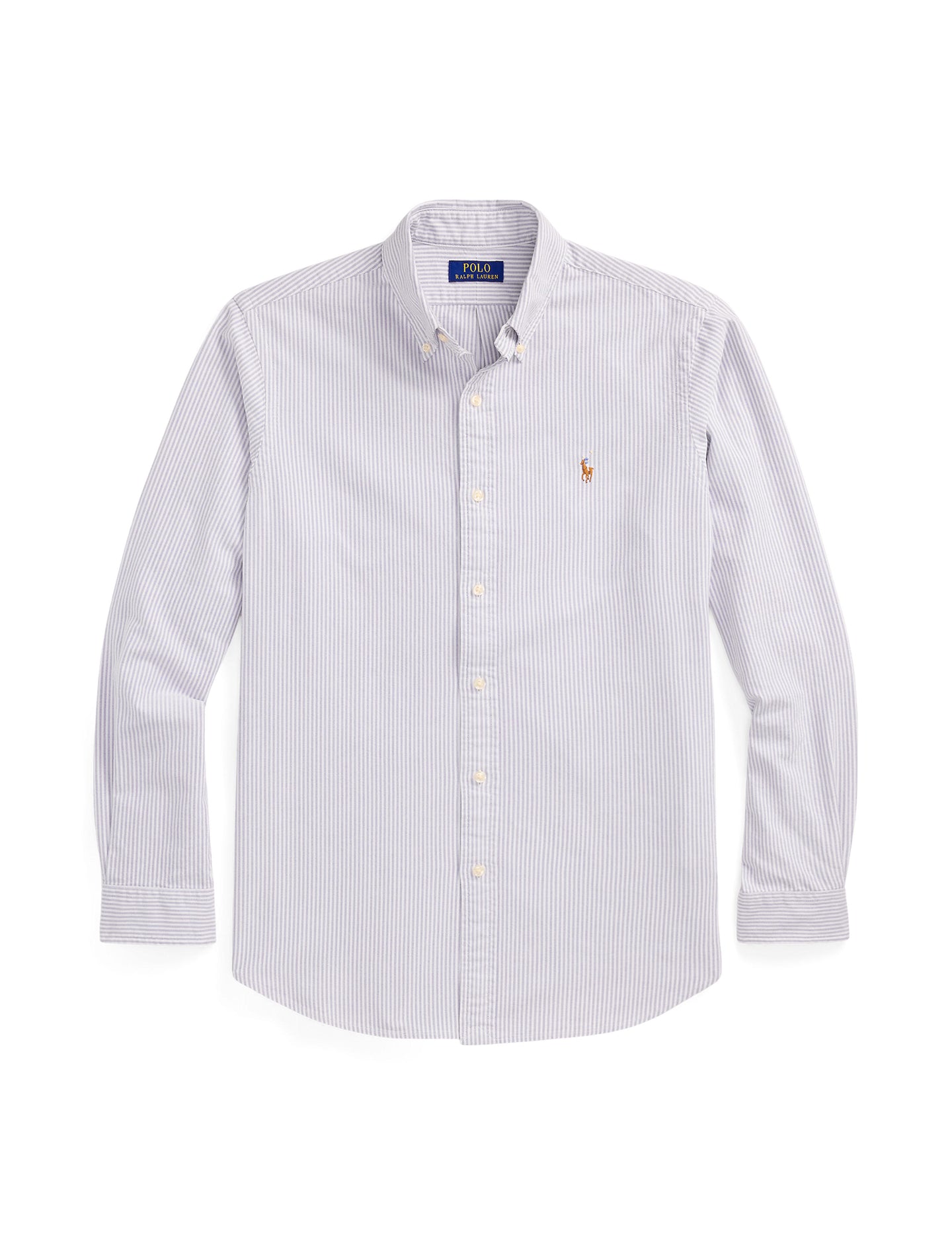 Polo Ralph Lauren - Oxford Shirt - Stripe - Thistle & White