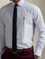 Polo Ralph Lauren - Poplin Stretch Shirt - Check - White/Blue