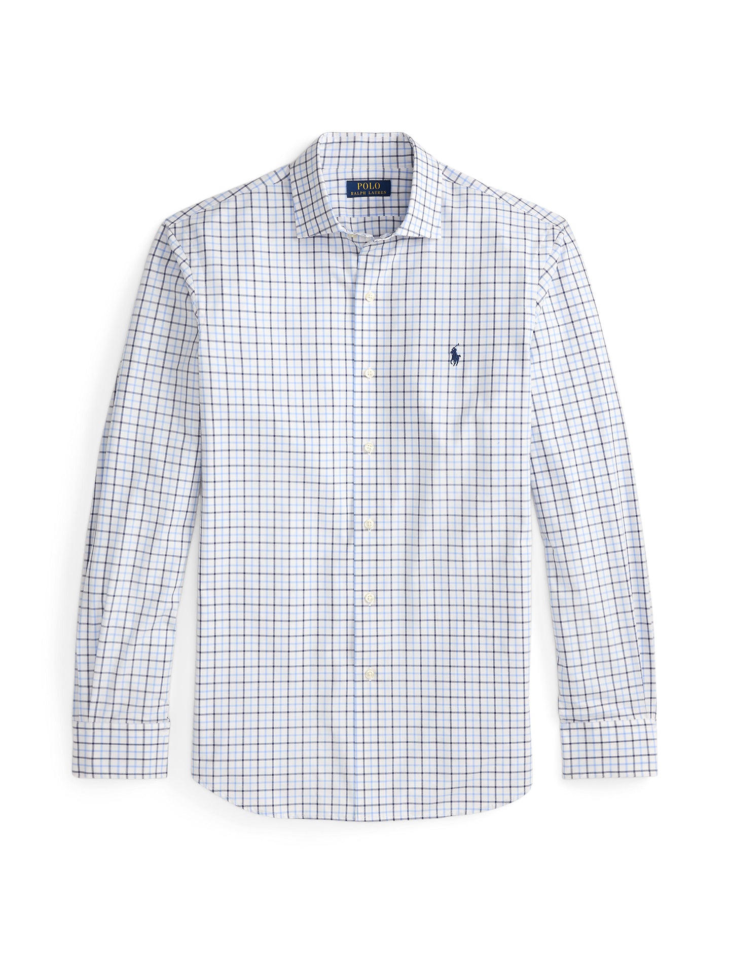 Polo Ralph Lauren - Poplin Stretch Shirt - Check - White/Blue