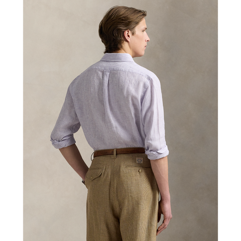 Polo Ralph Lauren - Classic Fit Oxford Shirt - Lavender White