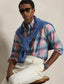 Polo Ralph Lauren - Poplin Shirt - Custom Fit - Check - Pink Blue Multi