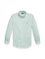 Polo Ralph Lauren - Poplin Shirt - Custom Fit - Stripe - Green/White
