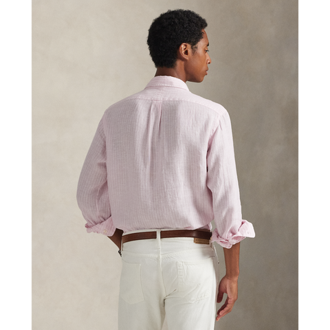 Polo Ralph Lauren - Classic Fit Oxford Shirt - Pink/White