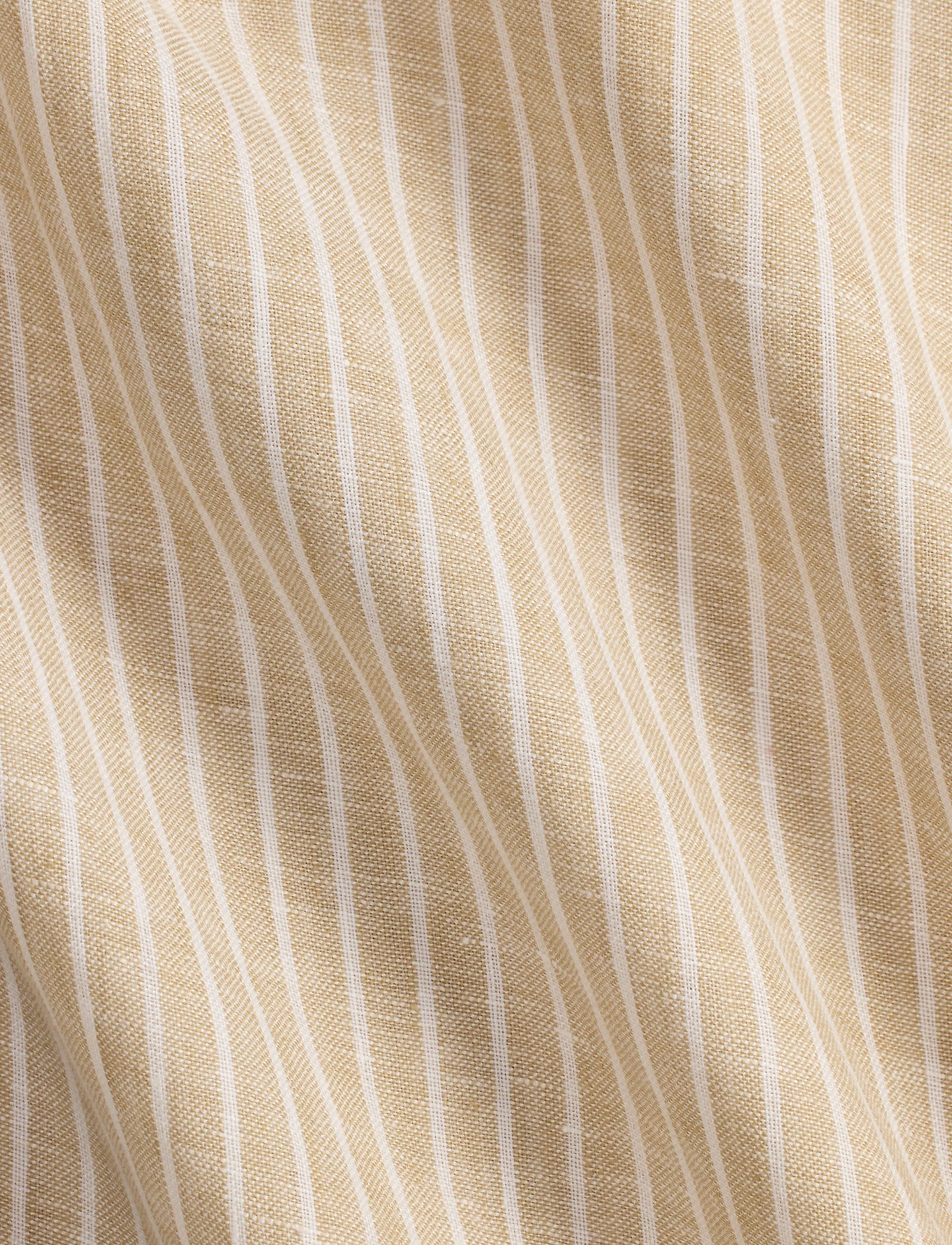 Polo Ralph Lauren - Linen Shirt - Custom Fit - Stripe - Beige/White