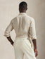 Polo Ralph Lauren - Linen Shirt - Custom Fit - Stripe - Beige/White
