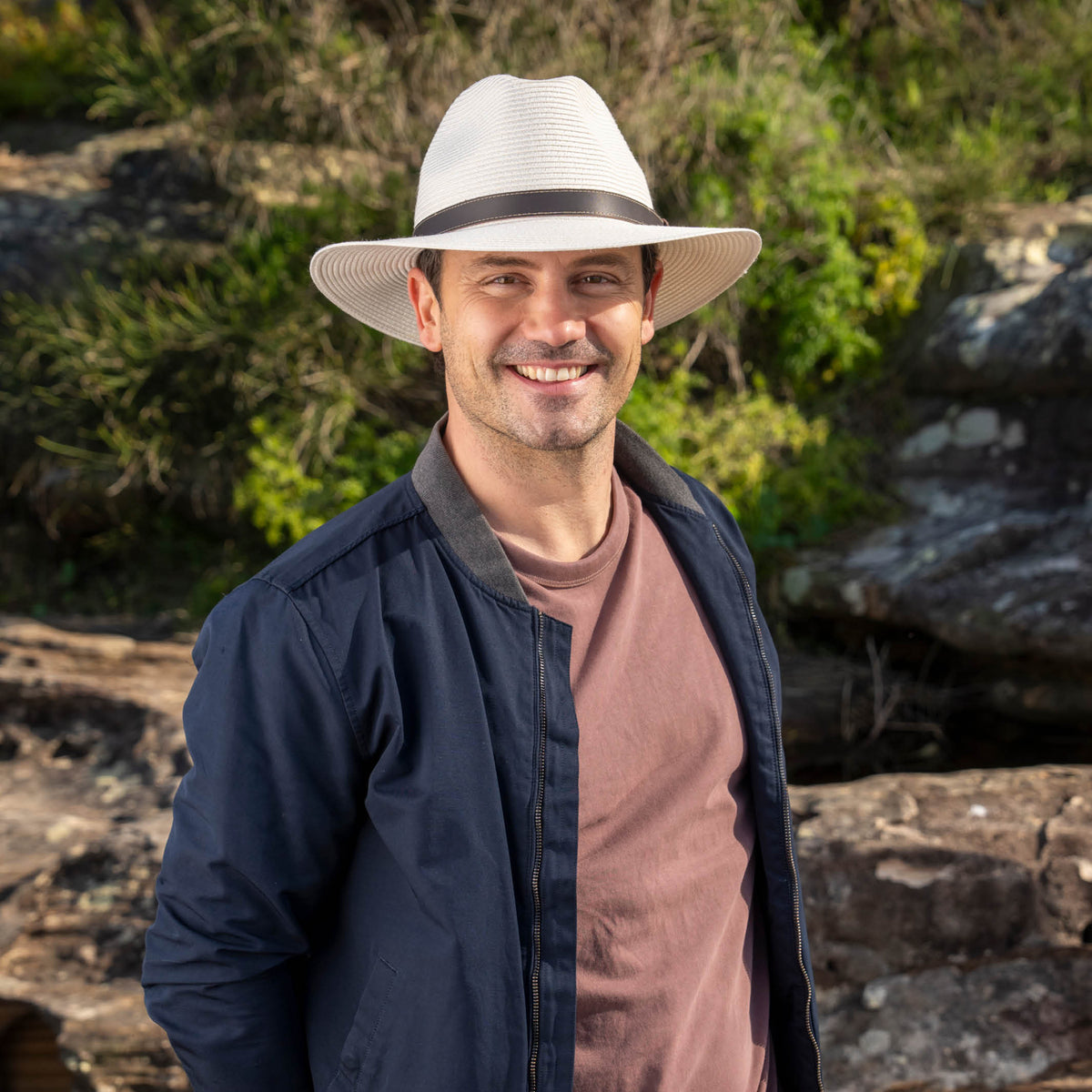 Oogee Hats - Sandy Creek Fedora Hat - Sand/Tan