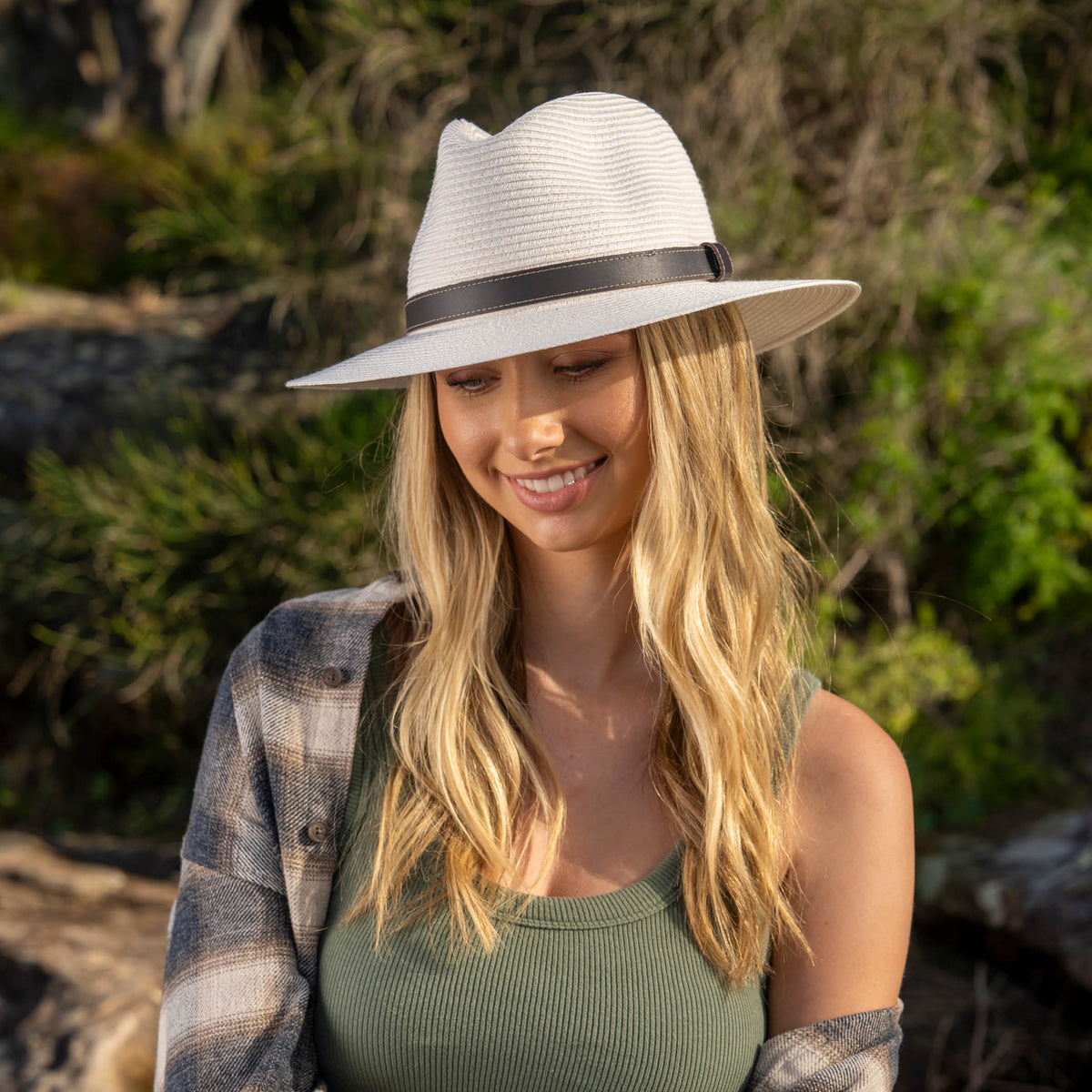 Oogee Hats - Sandy Creek Fedora Hat - Sand/Tan