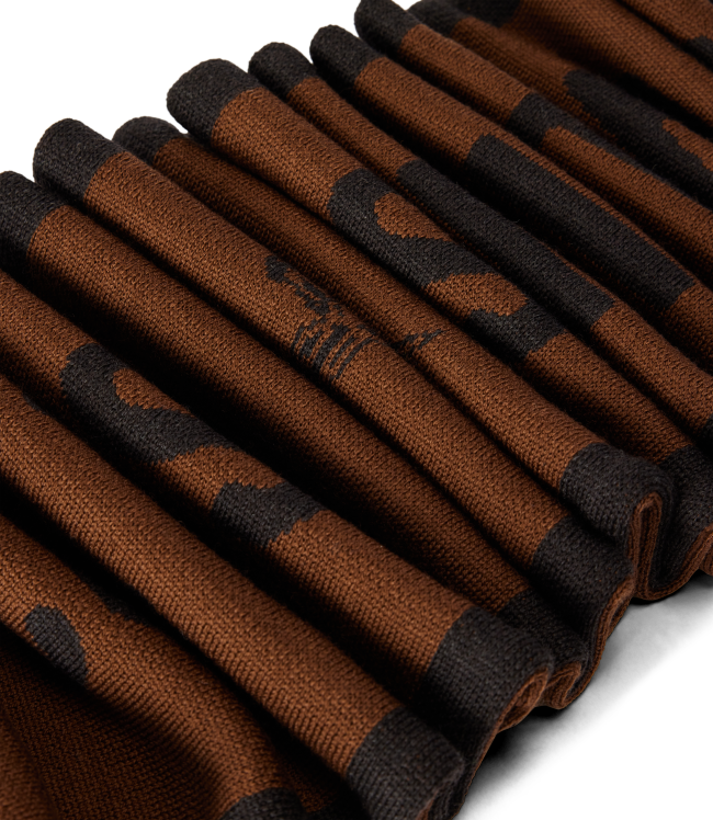 R.M.Williams - RMW Merino Wool Scarf - Chocolate